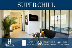 HOMEY SUPERCHILL - Appartement moderne et tout équipé - Netflix et WiFi inclus - Situé en Hyper-centre - Proche Genève